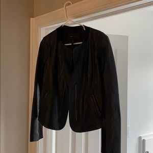 BCBG leather jacket